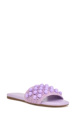 Nine West Leelee Slide Sandal in Light Purple 530
