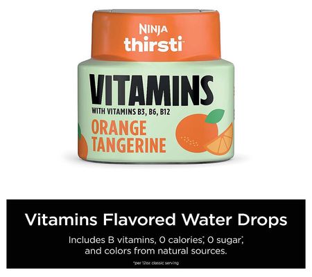 Ninja Thirsti VITAMINS Flavored Water Drops - S weetened