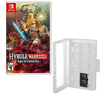 Nintendo Switch Hyrule Warriors Game with Game addy