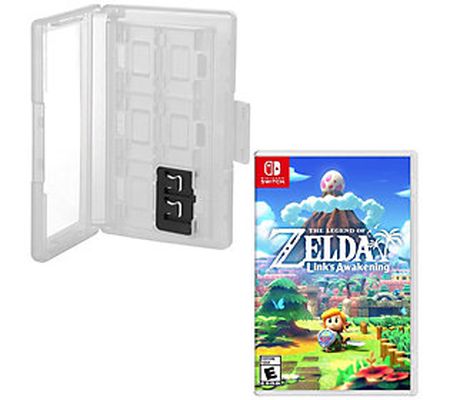 Nintendo Switch Zelda Link's Awakening Game & G me Caddy