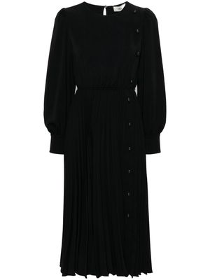 NISSA button-detailed maxi dress - Black