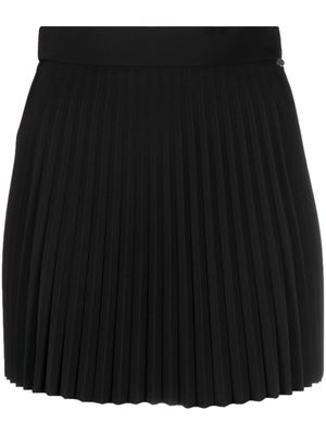 NISSA pleated mini skirt - Black