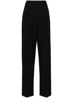 NISSA pleated palazzo pants - Black