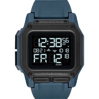 Nixon Regulus Digital Watch, 46mm in Dark Slate 