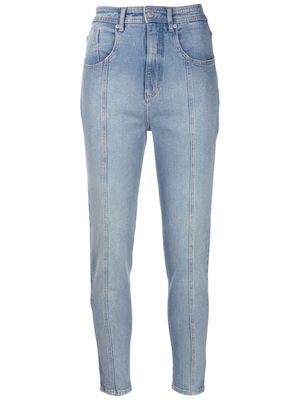 Nk Blaine high-waisted skinny jeans - Blue