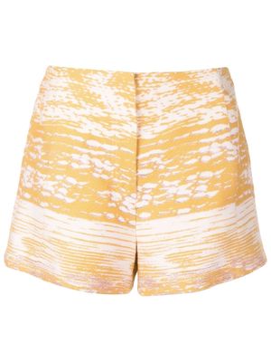 Nk Brenda jacquard shorts - Yellow