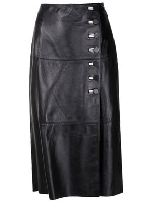 Nk Casey leather skirt - Black