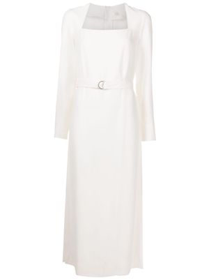 Nk Clarita buckled-waist dress - White