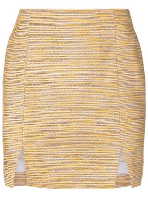 Nk Cora jacquard skirt - Yellow