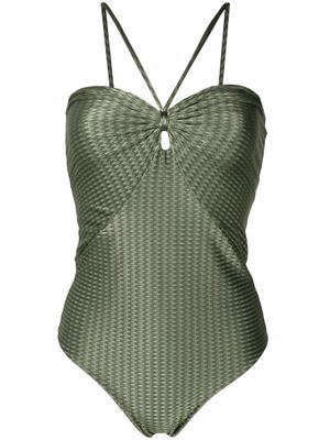 Nk Eve textured bodysuit - Green