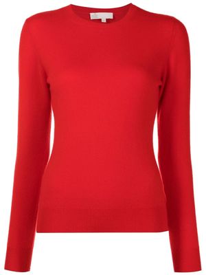 Nk Gaia fine knit wool top - Red
