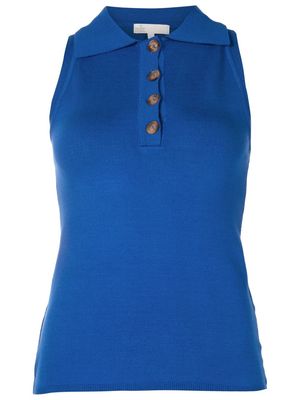 Nk Jazz sleeveless polo shirt - Blue
