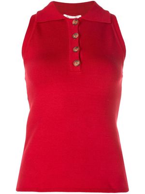 Nk Jazz sleeveless polo shirt - Red