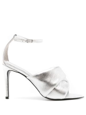 Nk Jill 100mm stiletto sandals - Silver