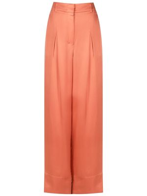 Nk Lilly silk wide-leg trousers - Orange