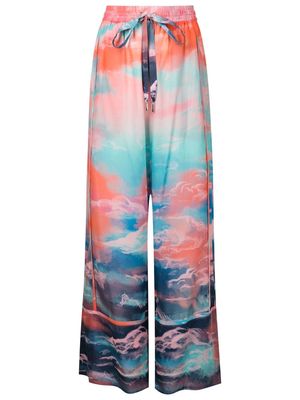 Nk Livia solar-print trousers - Multicolour