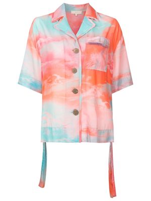 Nk Lizie solar-print shirt - Multicolour