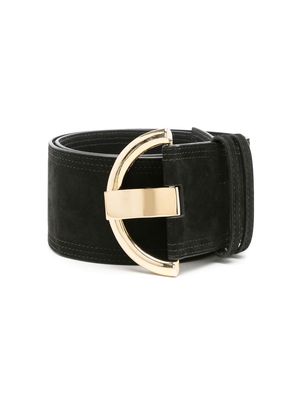 Nk Luna buckle-fastening suede belt - Black