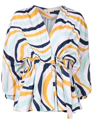 Nk Tassi abstract-print blouse - Multicolour