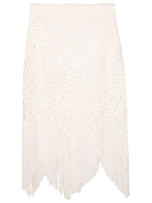 Nk Thais crochet skirt - White