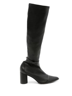 Nk Tina knee-high leather boots - Black