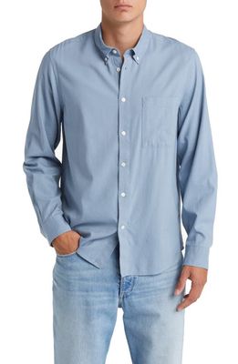 NN07 Arne 5655 Button-Down Shirt in Dust Blue 