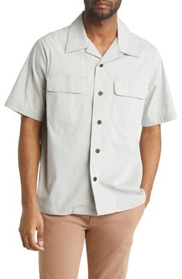 NN07 Daniel 1680 Short Sleeve Button-Up Shirt in Harbor Mist