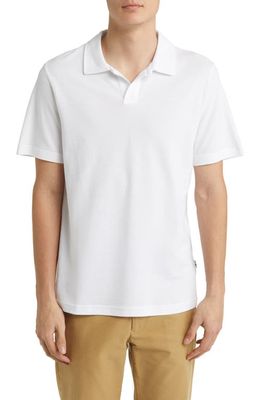 NN07 Ross Short Sleeve Polo Shirt in White