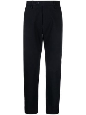 NN07 Wilhelm low-rise straight-leg chino trousers - Black