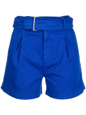 Nº21 belted tailored shorts - Blue