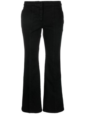 Nº21 bootcut low-rise denim trousers - Black