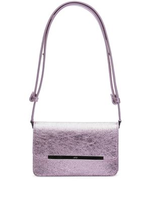Nº21 Edith Vulcano leather mini bag - Pink
