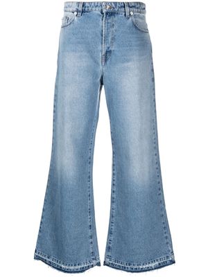 Nº21 flared high-waisted jeans - Blue