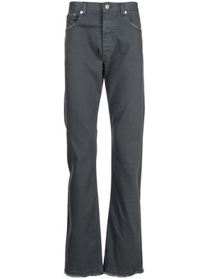 Nº21 frayed hem straight-leg jeans - Grey