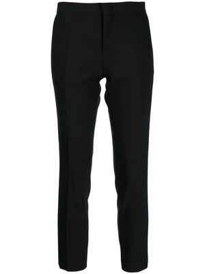 Nº21 high-waisted tapered trousers - Black