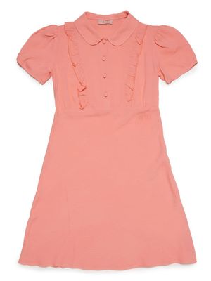 Nº21 Kids ruffle-trimmed minidress - Pink