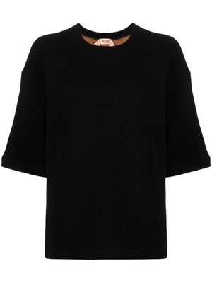 Nº21 knitted oversized top - Black