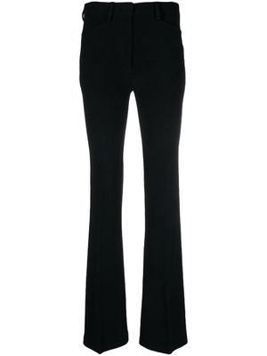 Nº21 mid-rise flared trousers - Black