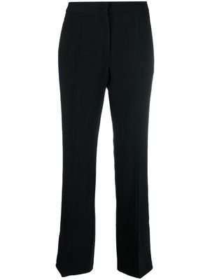 Nº21 pintuck-detail tailored trousers - Black