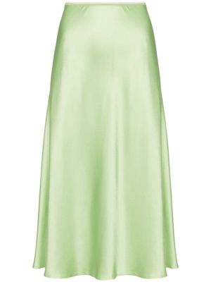 Nº21 pleated midi skirt - Green