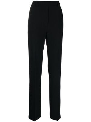 Nº21 pressed-crease tailored trousers - Black