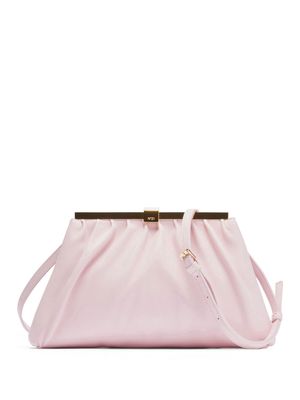 Nº21 Puffy Jeanne engraved-logo shoulder bag - Pink