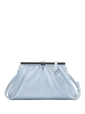 Nº21 Puffy Jeanne leather shoulder bag - Blue