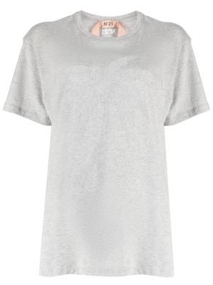Nº21 round-neck cotton T-shirt - Grey