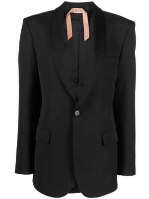 Nº21 single-breasted blazer - Black