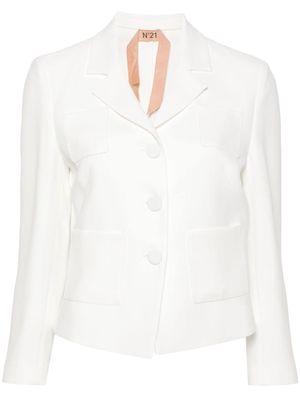 Nº21 single-breasted blazer - White
