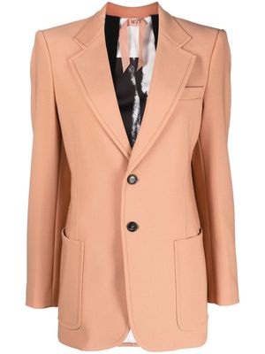 Nº21 tailored single-breasted blazer - Neutrals