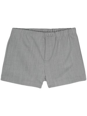 Nº21 tailored twill shorts - Grey