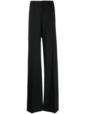 Nº21 wide-leg trousers - Black