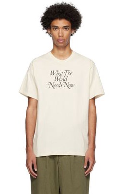 Noah Beige World T-Shirt